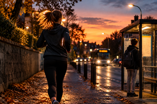 Courir ou rentrer quand la nuit tombe plus tôt : 7 réflexes pour se sentir plus serein
